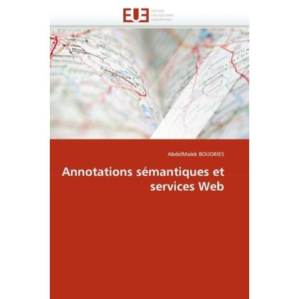Annotations sémantiques et services Web, Fachbücher