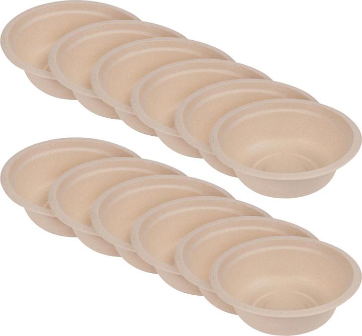 Produktbild Natura Punto Schüsseln aus Zuckerrohr, 12er Set (12 x)