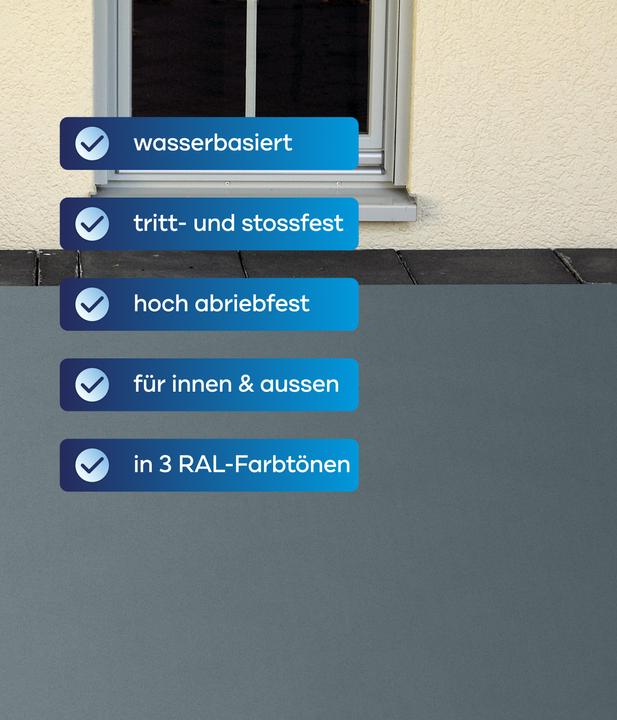 Actual product image Plid Concrete paint 2.25L - for approx. 23m² / Floor coating Floor colour base