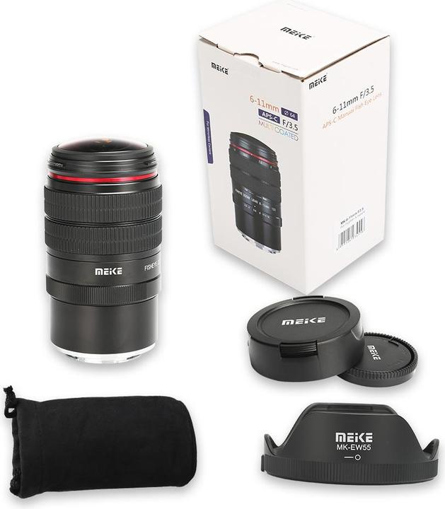 Actual product image Meike 6-11mm f/3.5, Canon EF-M (Canon EF-M, APS-C / DX)