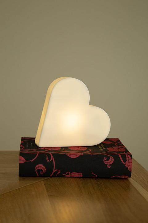 Produktbild 8 seasons design Motivlicht Shining Heart Micro S Weiss (110 lm)