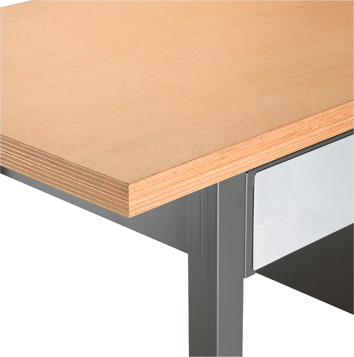 Actual product image Kraftwerk Workbench top 2000x700 mm beech multiplex 40 mm