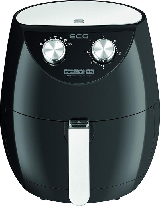 Produktbild ECG AF 3500 fryer Single Hot air fryer Black, Stainless steel