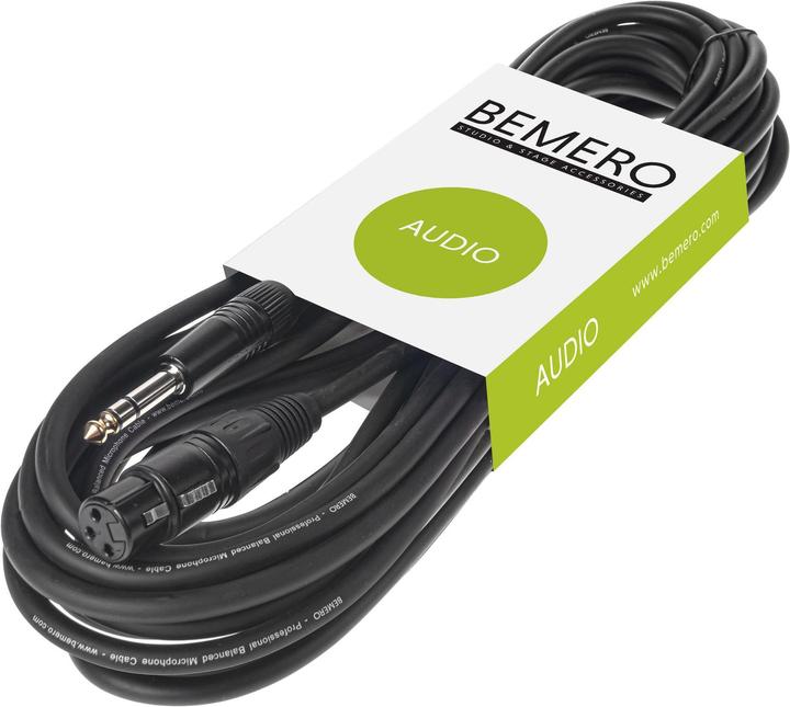 Produktbild Bemero XLR — 6.3mm Klinke (10 m, 6.3mm Klinke (Jack), XLR)