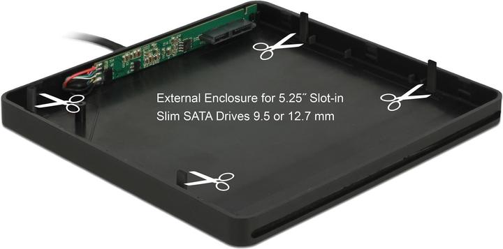 Immagine prodotto Delock 5.25 Involucro SATA, DVD-ROM (5.25")