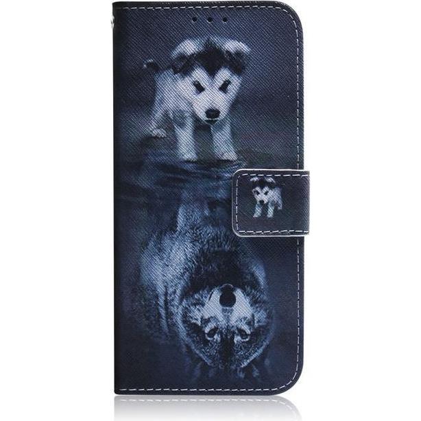 MU Style Leder Bookcover Image Series (Xiaomi Mi 10i, Xiaomi Mi 10 Pro), Smartphone Hülle, Mehrfarbig