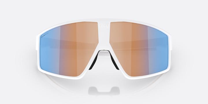 Immagine prodotto Bliz P002S (bianco opaco, Nano Optics Nordic Ligh Coral - Arancione con multi blu)