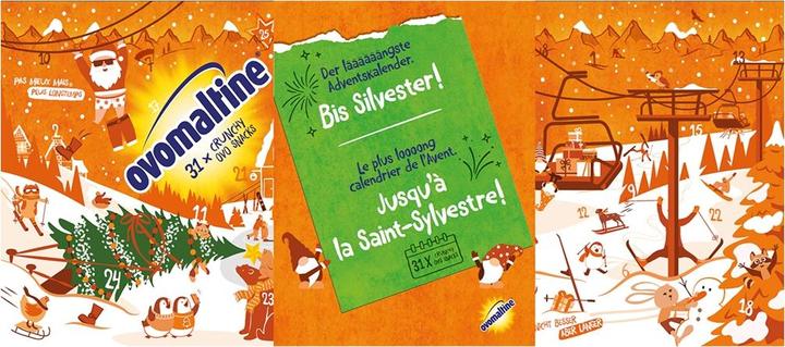 Ovomaltine Calendario dell'Avvento Ovo 2025