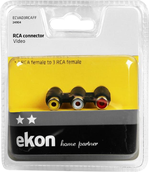 Actual product image Ekon Cinch — 3x Cinch (RCA)