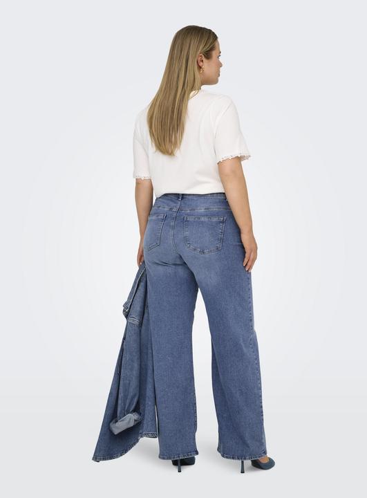 Produktbild Only CARSALLY Mittlere Taille Weiter Beinschnitt Jeans Jeans mit weitem Bein (W48/L32)