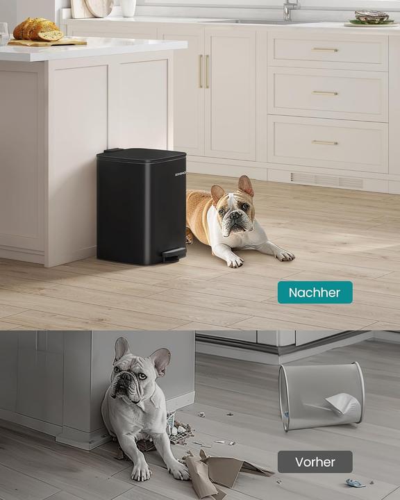 Produktbild Songmics Tretmülleimer mit Inneneimer und Softclose (20 l)