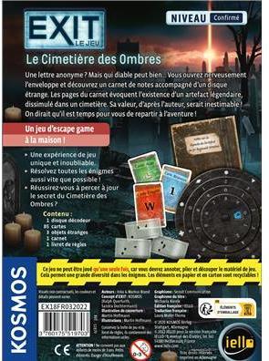 Image du produit Iello Exit : Le Cimetière des Ombres (Français)