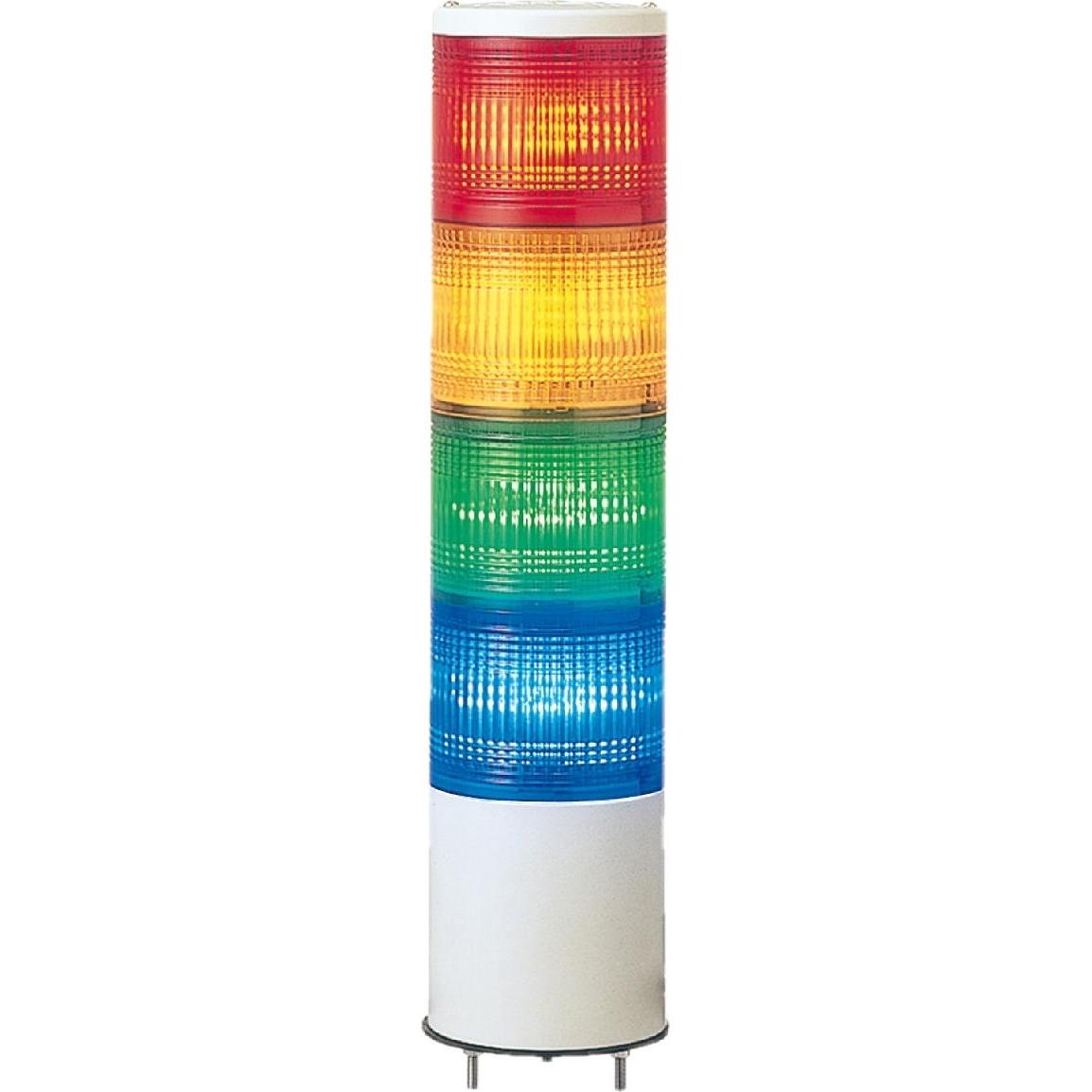 Schneider Electric, Personenschutz, Signalsäule LED 4-farbig XVC 4B4K