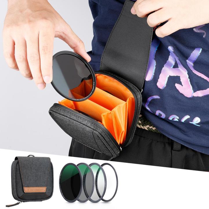 Actual product image K&F Concept Concept Magnetic lens filter kit CPL-ND-UV 55 mm (55 mm, UV filter)