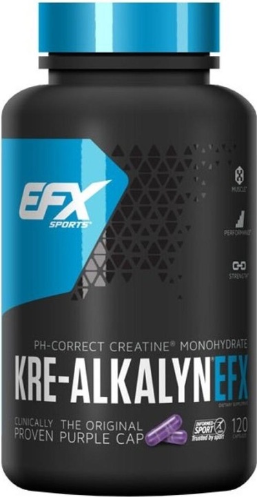 Actual product image EFX Kre-Alkalyn (120 Piece, Capsules, 160 g)