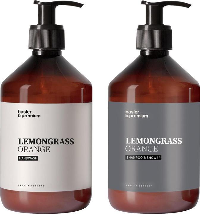 Image du produit Basler Lemongrass Orange Hair & Body Set (Kit de soins capillaires)