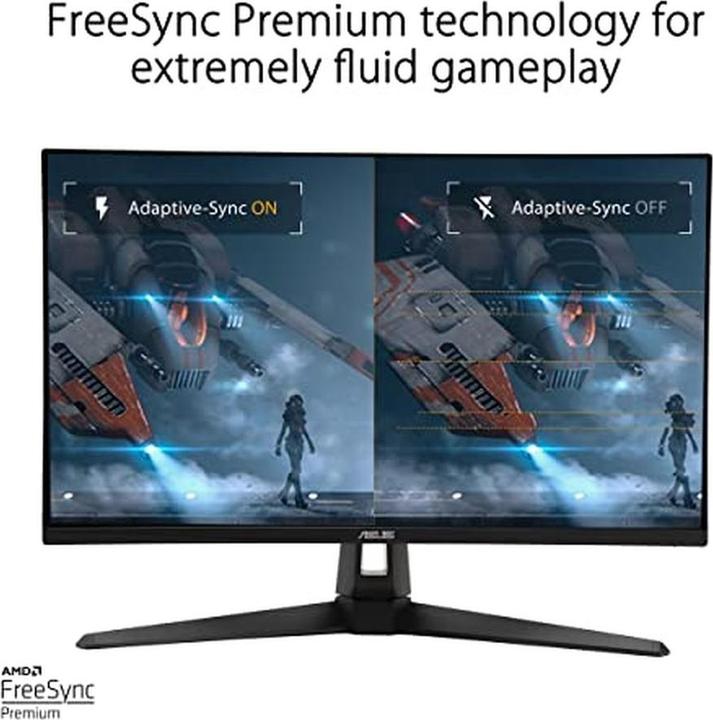 Actual product image ASUS TUF Gaming VG27AQA1A (2560 x 1440 pixels, 27")