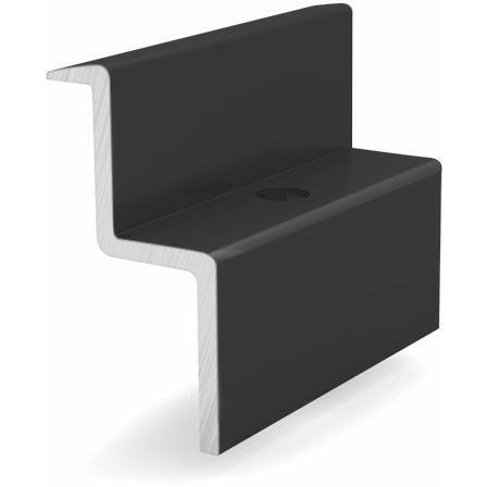 K2, Zubehör Solarenergie, EndClamp Black Einzeln 34-36 1004555 (Solaranlage Montagematerial)