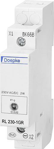 Actual product image Doepke DOEP RL 230-1GR Indicator Green