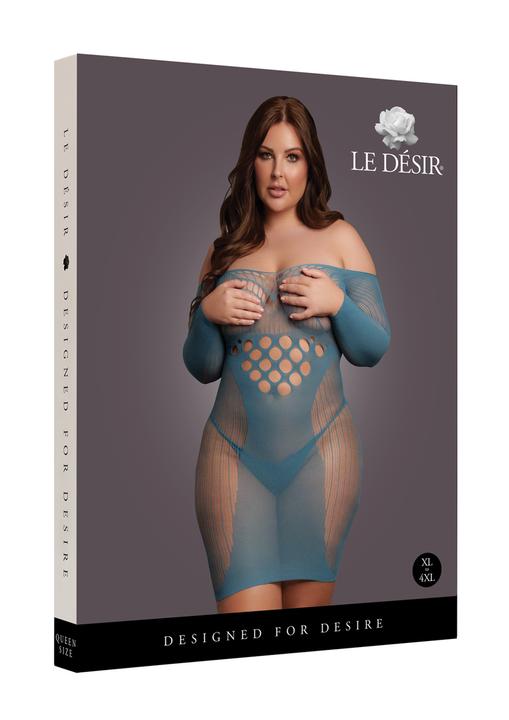 Produktbild Le Désir Long-Sleeved Net Mini Dress - Queen Size