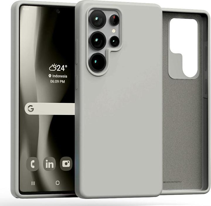 Produktbild Silicone Sam S25 Ultra S938 kamienny /stone (Samsung Galaxy S25 Ultra)