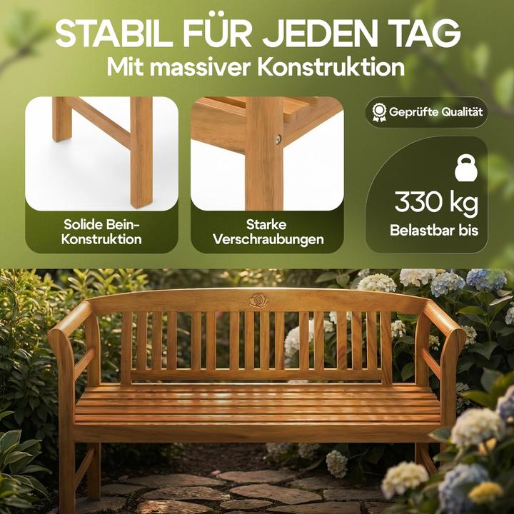 Image du produit Casaria Banc de jardin