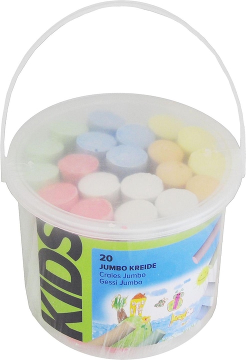 Office Street Chalk Jumbo (Multicolore, 20 x)