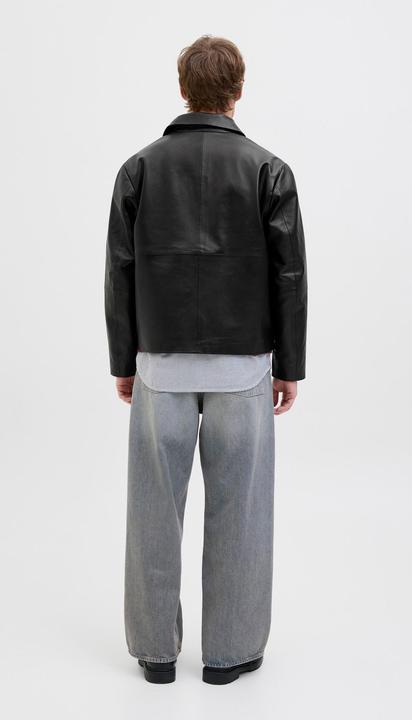 Actual product image Jack & Jones Lederjacke Lederjacke (M)