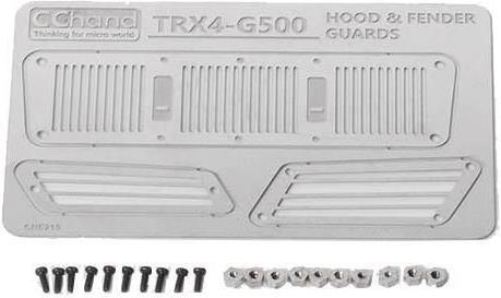Actual product image Rc4Wd Metal Hood and Fender Vents