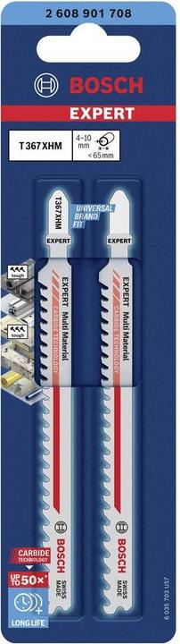 Produktbild Bosch Professional Zubehör EXPERT 'Multi Material' T 367 XHM Stichsägeblatt, 2 Stück