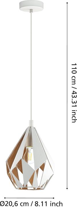 Immagine prodotto EGLO LED-Pendelleuchte (E27)