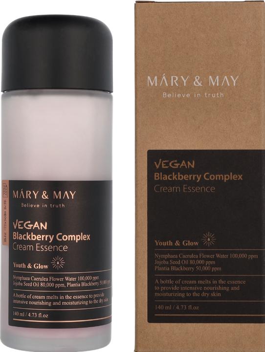 Produktbild Mary&May MARY & MAY Vegane Brombeer-Komplex-Creme-Essenz, 40 ml (70.14 ml, Gesichtswasser)