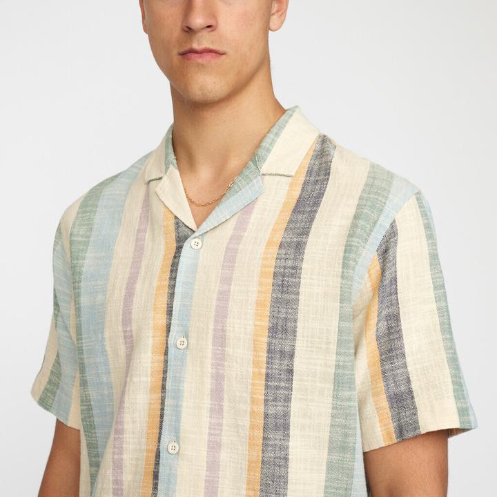 Actual product image Revolution Short-Sleeved Cuban Cotton Shirt (M)