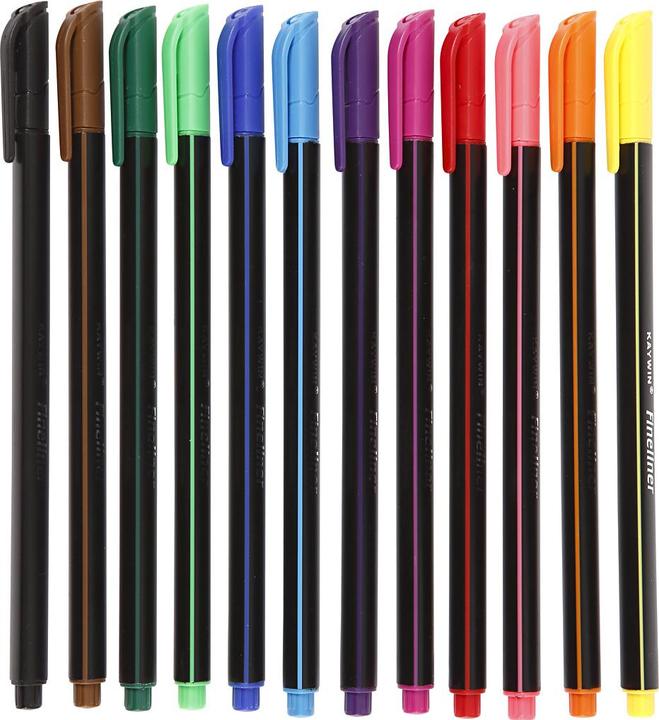Produktbild Colortime Fineliner Markers (12x)