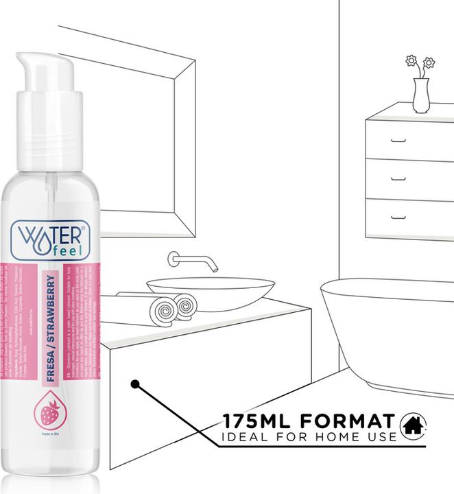 Actual product image Waterfeel Gleitgel Erdbeere175 ml (175 ml)