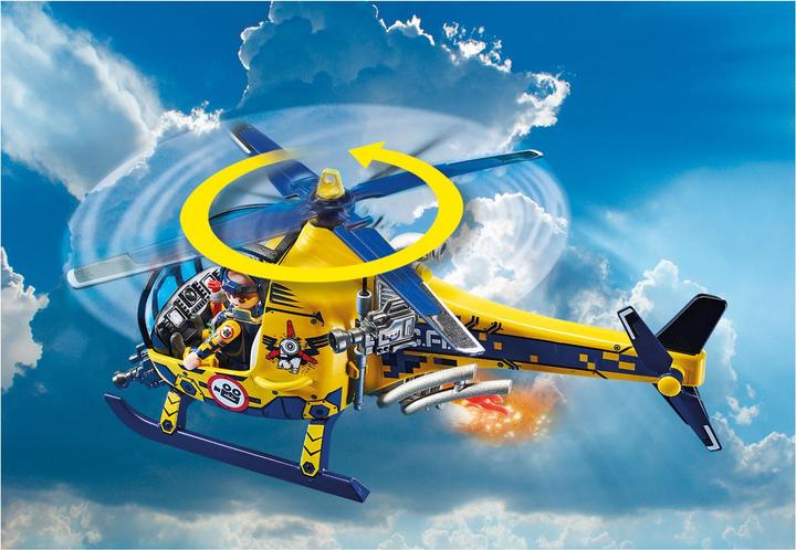 Produktbild Playmobil Air Stuntshow Filmcrew-Helikopter (70833, Playmobil Stuntshow)