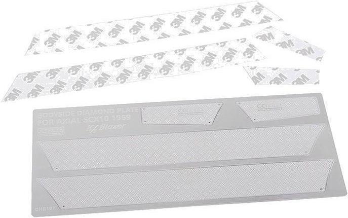 Actual product image Rc4Wd Side Diamond Plates SCX10 II Blazer