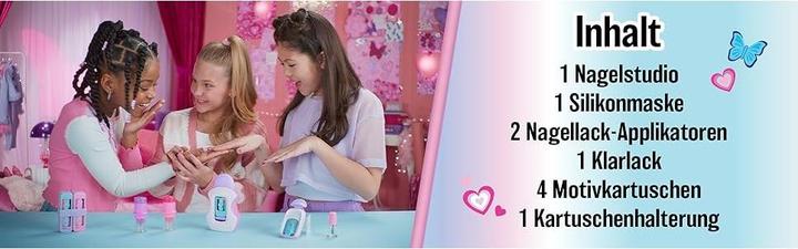 Actual product image Clementoni Crazy Chic tattoo studio creative toy - gift set