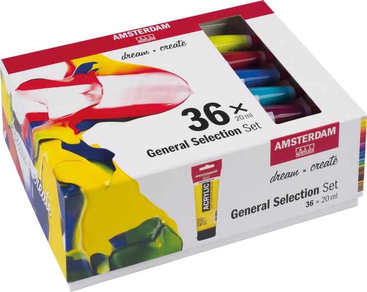 Amsterdam kit de démarrage (Multicolore, 720 ml)