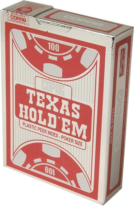 Actual product image Copag Texas Holdem Peek Face