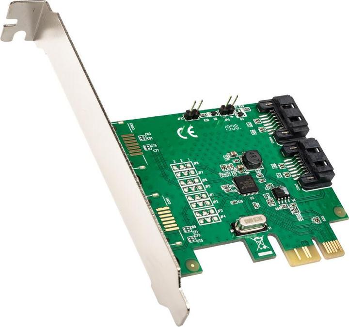 Immagine prodotto InLine Scheda di interfaccia 2 volte SATA 6Gb/s x1 PCIe 2.0 RAID 0/1/SPAN