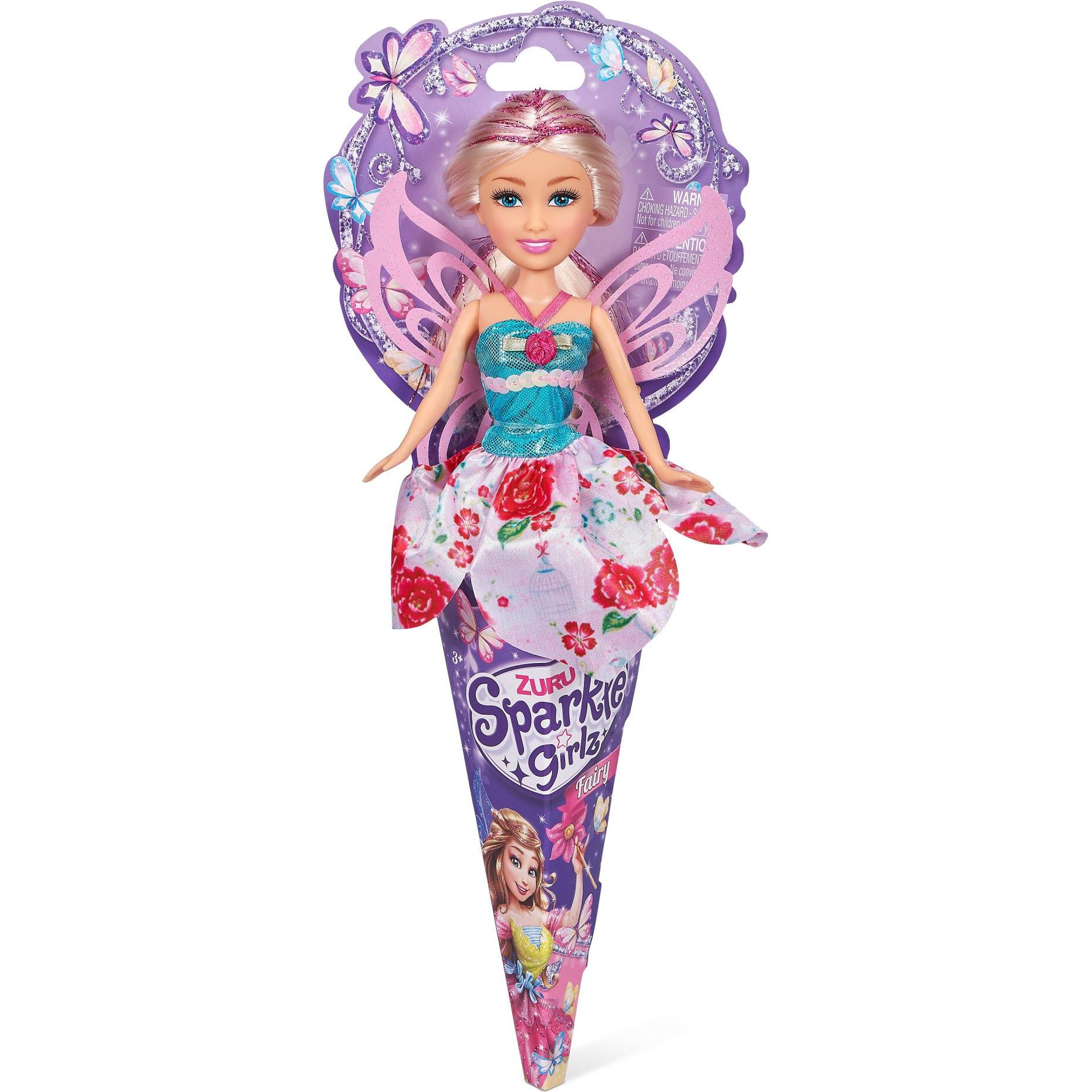 Thumbnail - Sparkle GIRLZ-FAIRY-10.5" DOLL IN CONE,S