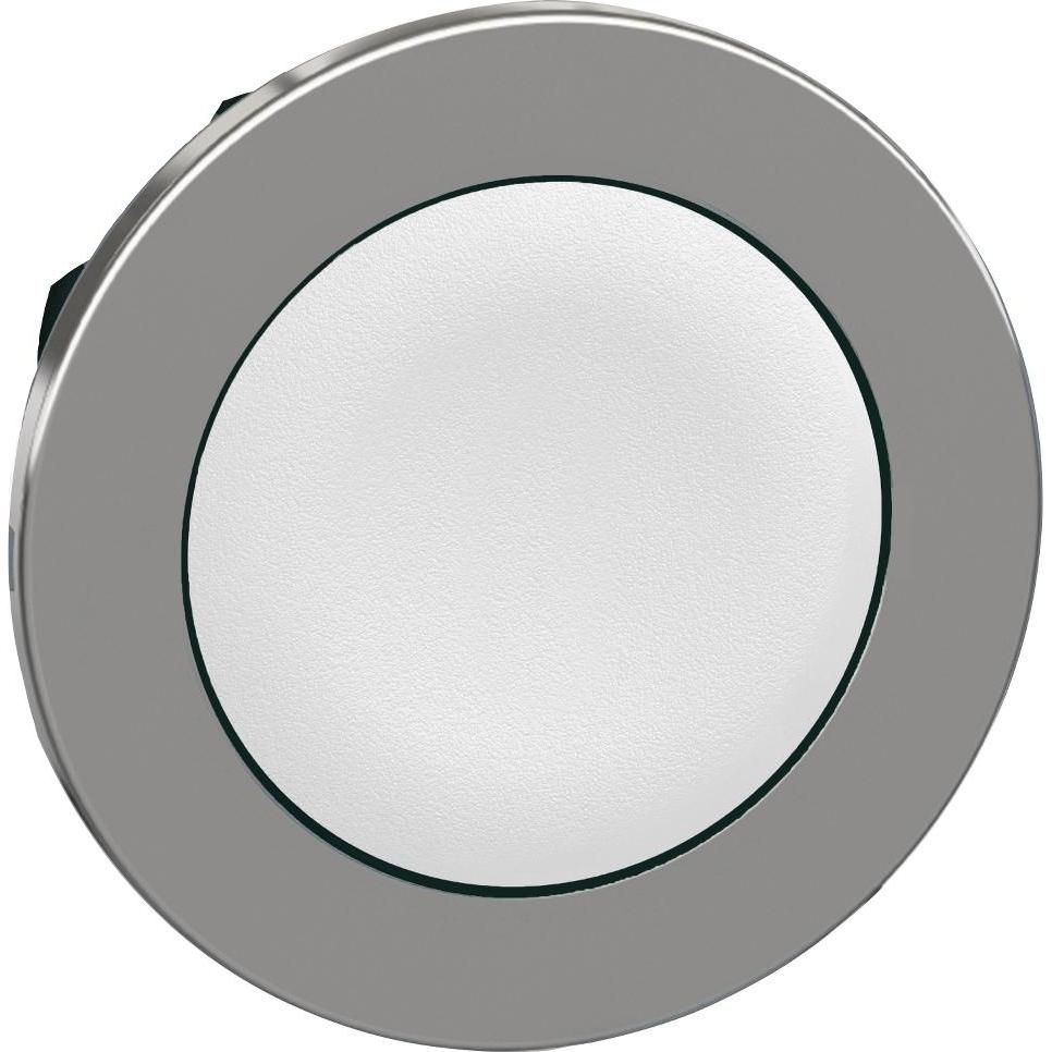 Schneider Electric Drucktaster, Metall, Front, 30mm, ZB4FHCUST04, Taster + Schalter, Weiss