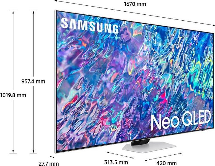 Actual product image Samsung QE75QN85BAT (75", QN85B, QLED, 4K, 2022)