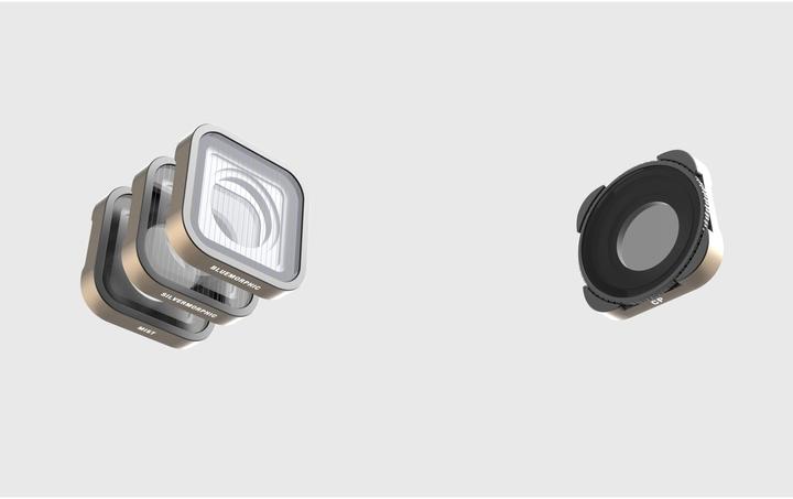 Actual product image PolarPro GoPro Hero 9, 10 & 11 3-Pack Mist(1/4), BlueMorphic and SilverMorphic (32.40 mm, Effect filter)