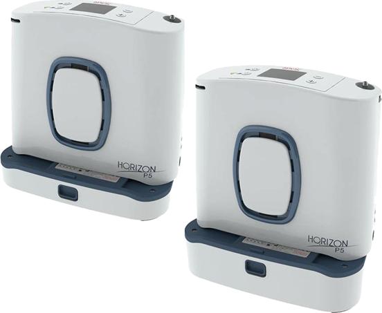 Actual product image Scaleo Medical Scaleo Horizon P5 portable oxygen concentrator - Single 8-cell rechargeable battery