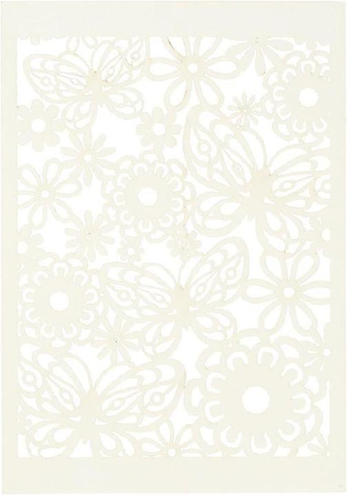 Image du produit Creativ Company Papier à dentelle crème (A6, 200 g/m²)