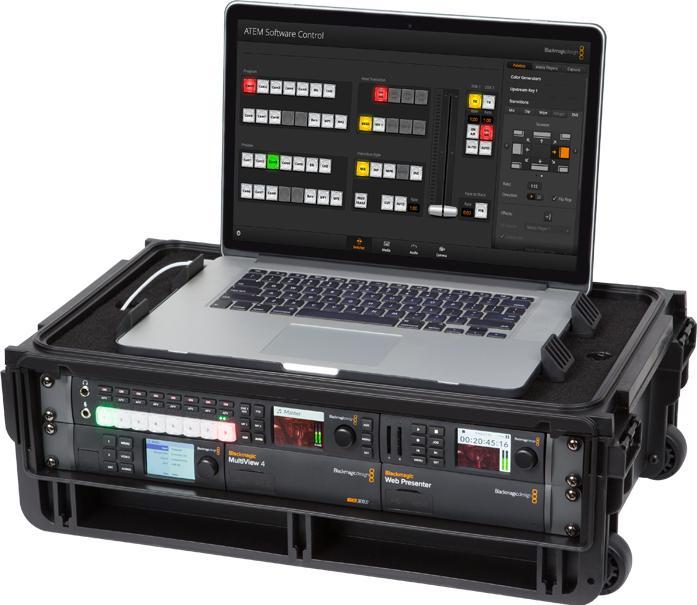 Produktbild SKB 1-iSF2U Studio Flyer 2.0 draagbaar rack 2HE