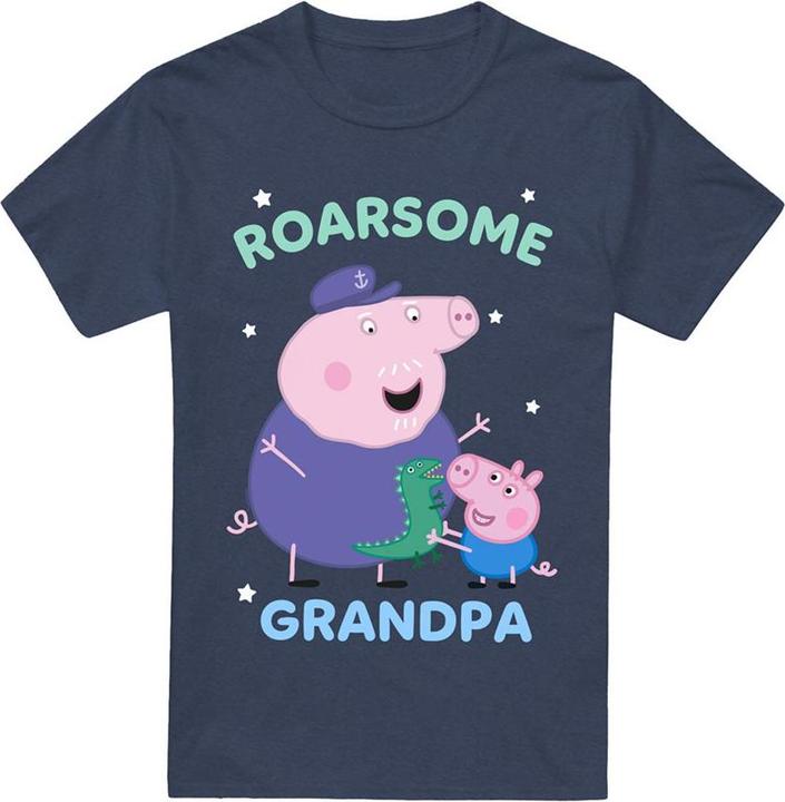 Immagine prodotto Peppa Pig Roarsome Maglietta Nonno Pig Adulto Unisex (XL)