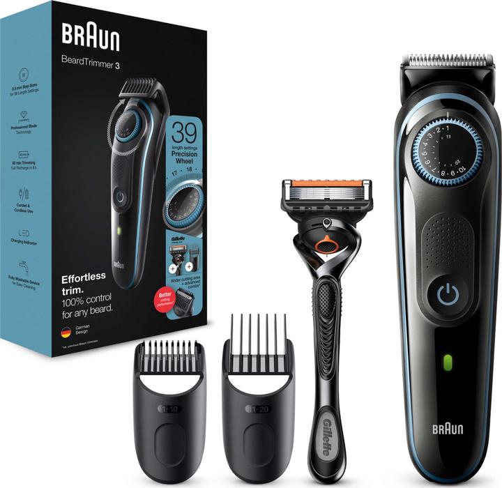 Productafbeelding Braun Baardtrimmer 3 BT3340. Baardtrimmer voor mannen